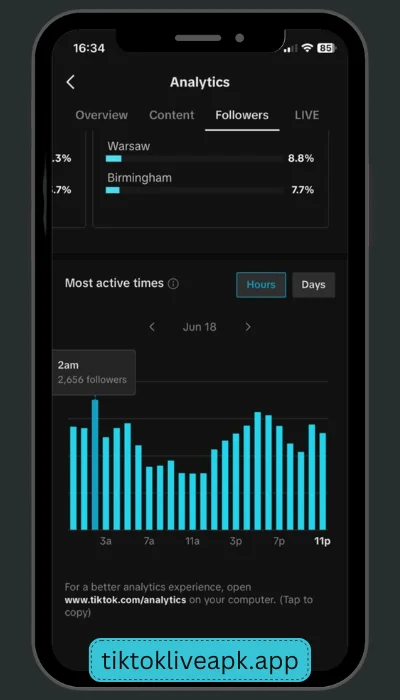 TikTok Master APK Latest Version Free Download for Android 9 Dashboard For Analytics