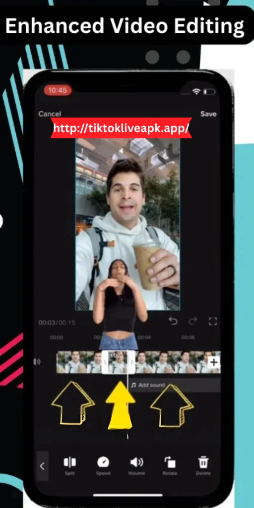 TikTok MOD APK v44.6.1(1M Followers/Unlimited Coins) 2026 15 Improve Video Editing Tools.