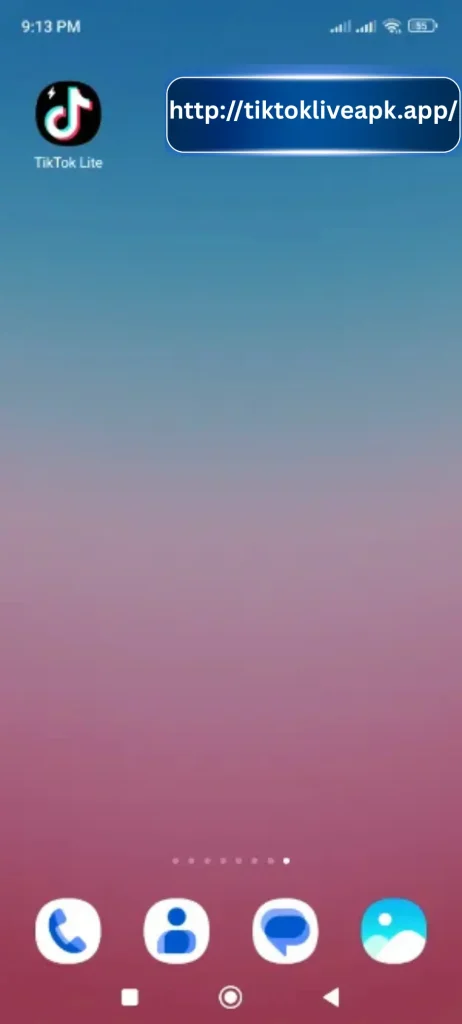 TikTok Lite MOD APK 2026 (No Watermark/Premium Features) 18 Start up the app
