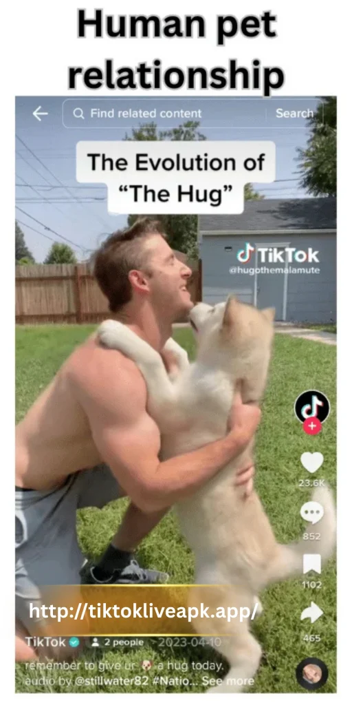 TikTok MOD APK v44.6.1(1M Followers/Unlimited Coins) 2026 10 TikTok Human Pet Relationship Screenshot