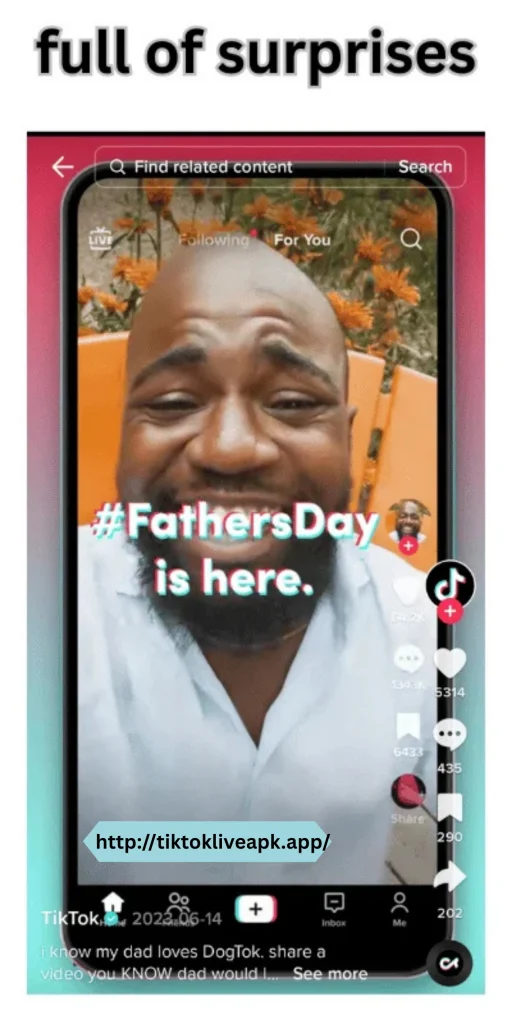 TikTok MOD APK v44.6.1(1M Followers/Unlimited Coins) 2026 12 TikTok Full of Surprise Screenshot